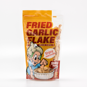 Fried garlic flakes